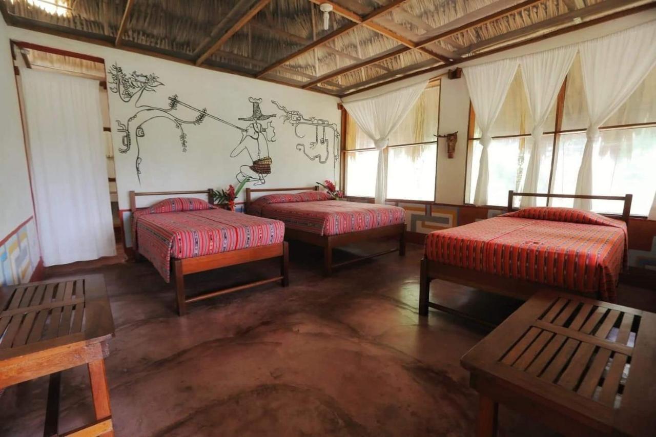 Ecolodge El Sombrero Laguna Yaxhá Exterior foto