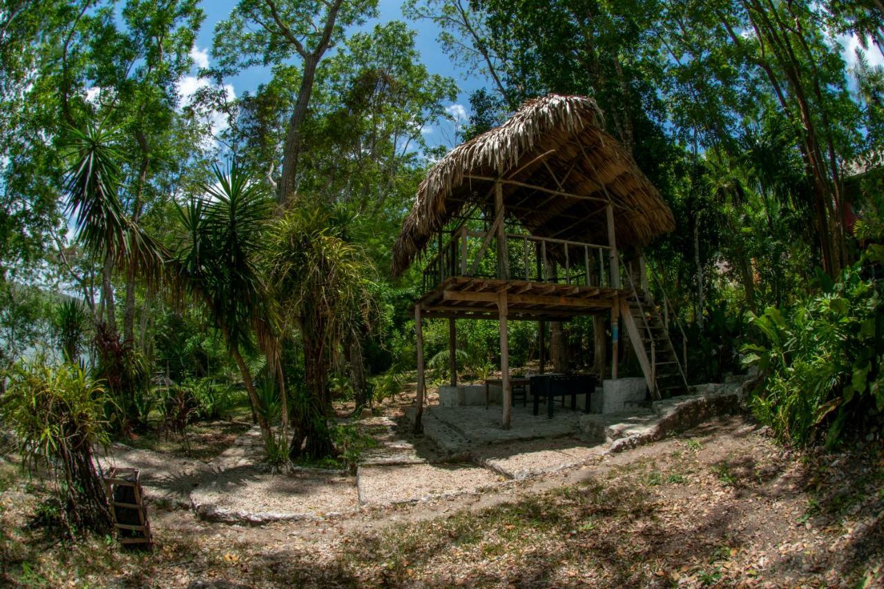 Ecolodge El Sombrero Laguna Yaxhá Exterior foto