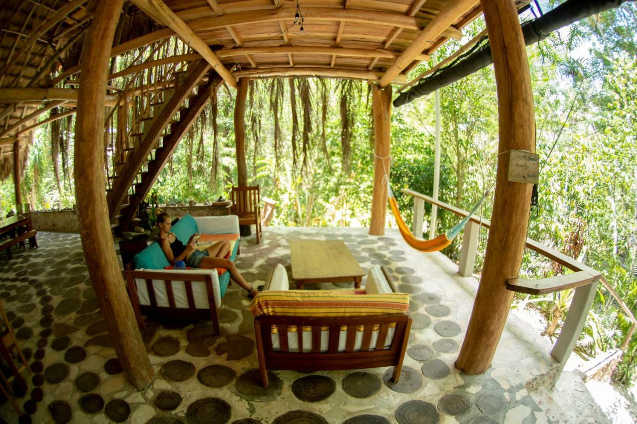 Ecolodge El Sombrero Laguna Yaxhá Exterior foto